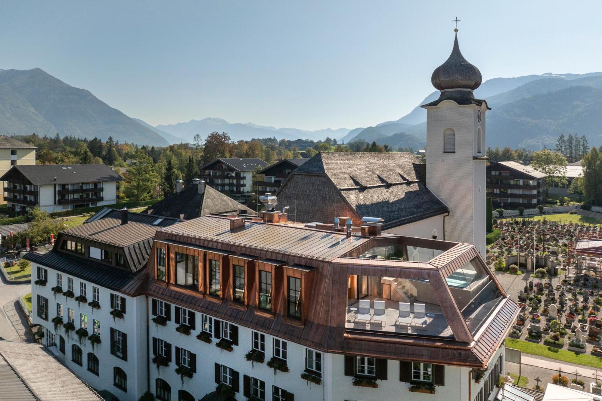 Kirchenwirt Hotel Strobl Buitenkant foto