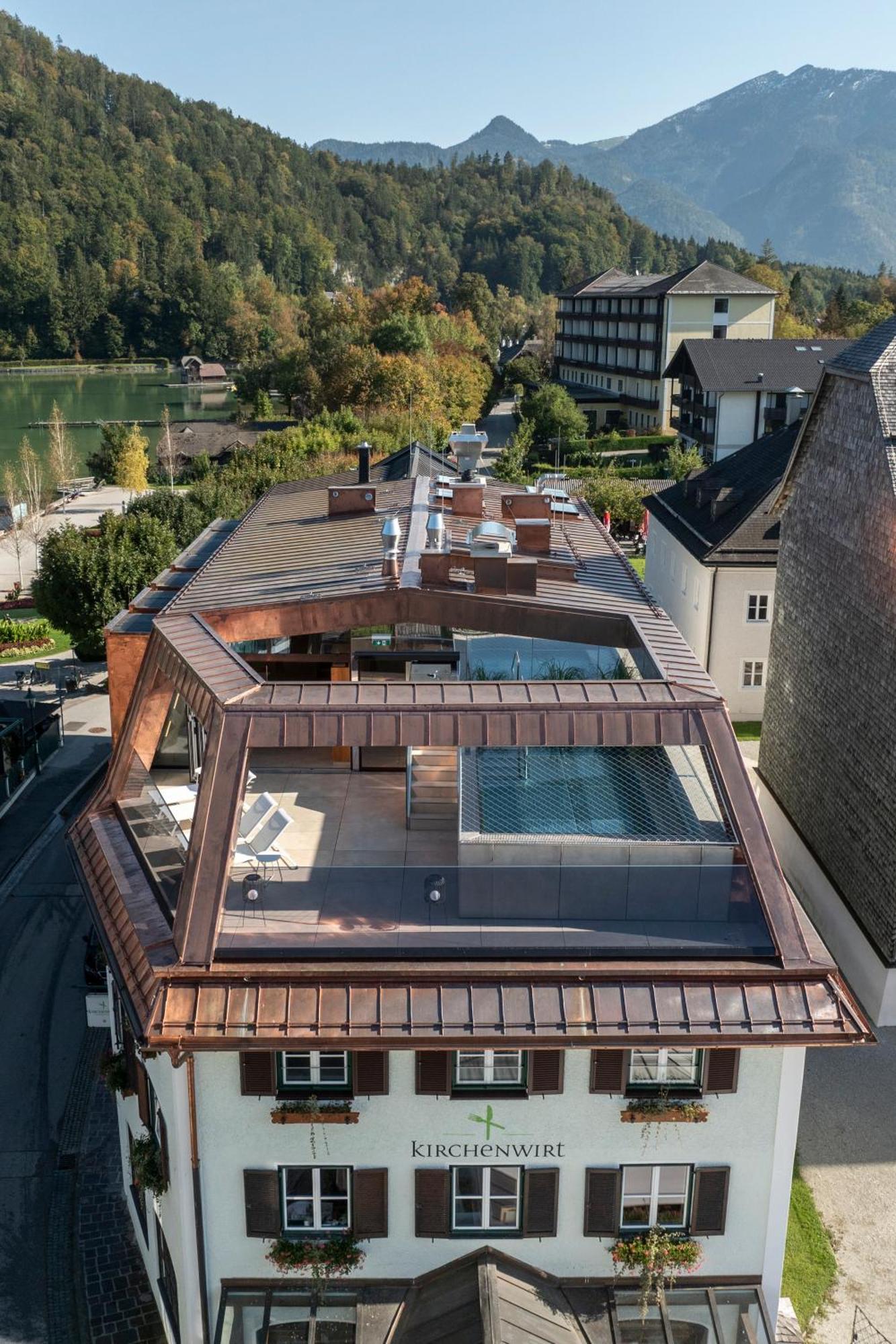 Kirchenwirt Hotel Strobl Buitenkant foto